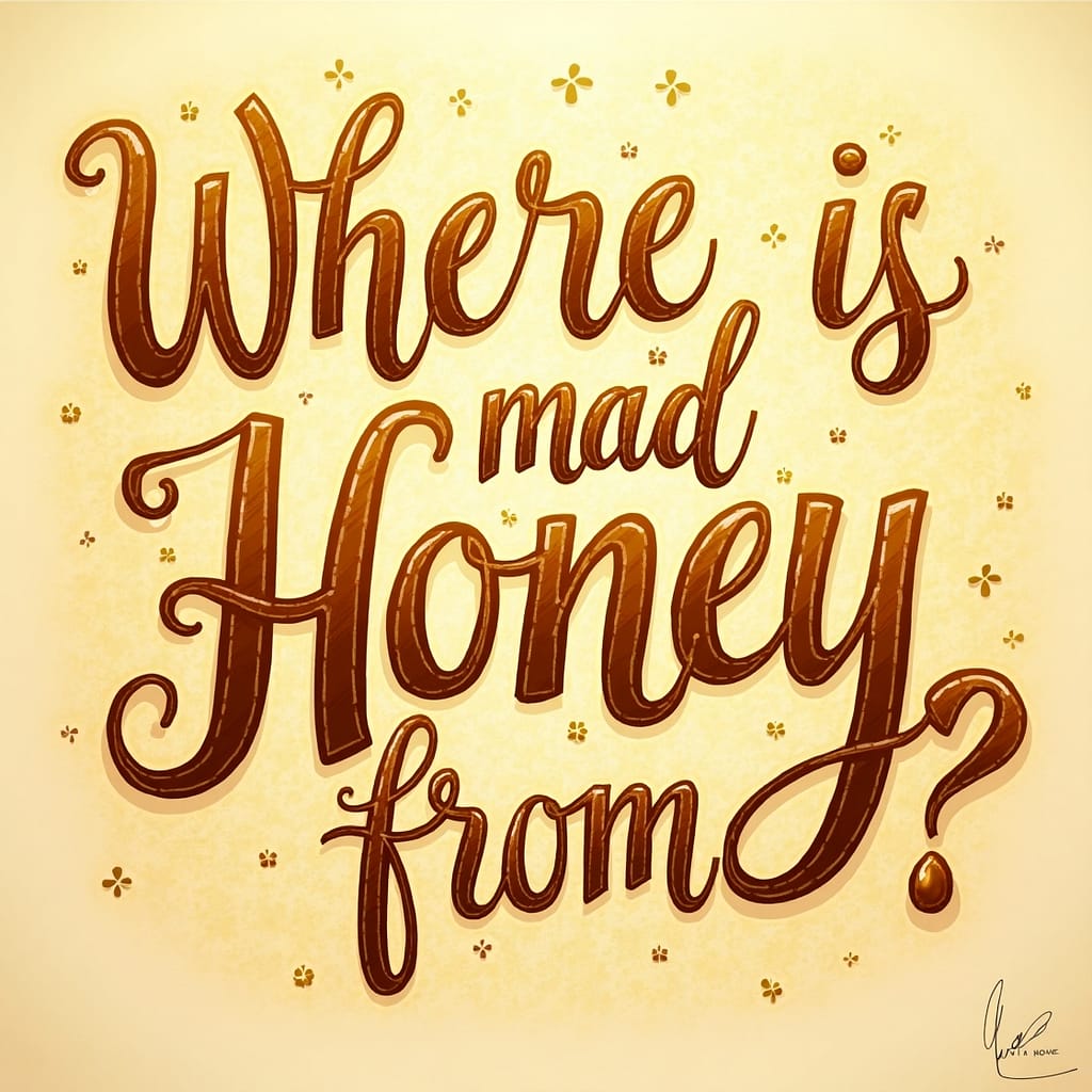 Where is Mad Honey From.